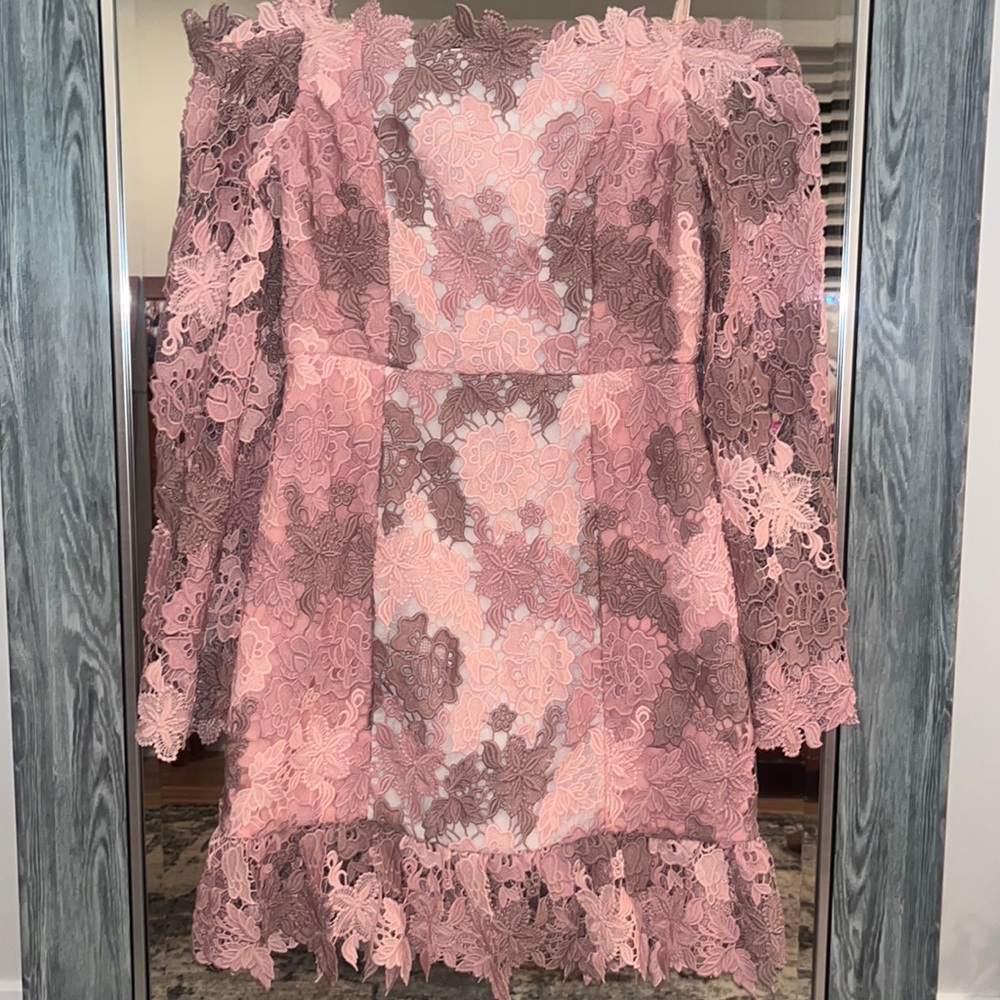 Elliatt FLORAL off the shoulder dress